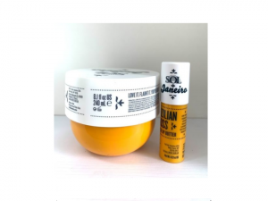 Set Sol de Janeiro Crema corporal y bálsamo labial