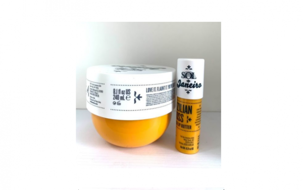 Set Sol de Janeiro Crema corporal y bálsamo labial