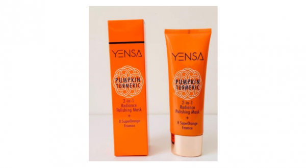 Yensa. Pumpkin Turmeric 2-in-1 Radiance Polishing Mask