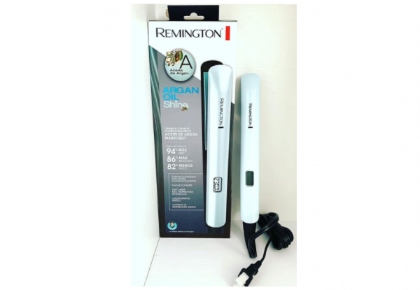 Plancha alisadora Remington Argan oil shine