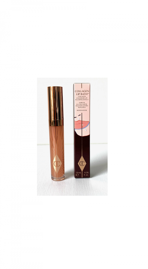 Charlotte Tilbury. Collagen Lip Bath. Refresh rose