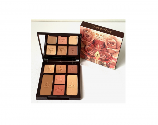 Charlotte Tilbury. Instant Look in a palette. Stone rose beauty