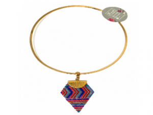 Collar  Dije Tejido