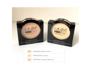 Pro.face pressed powder. L.A girl