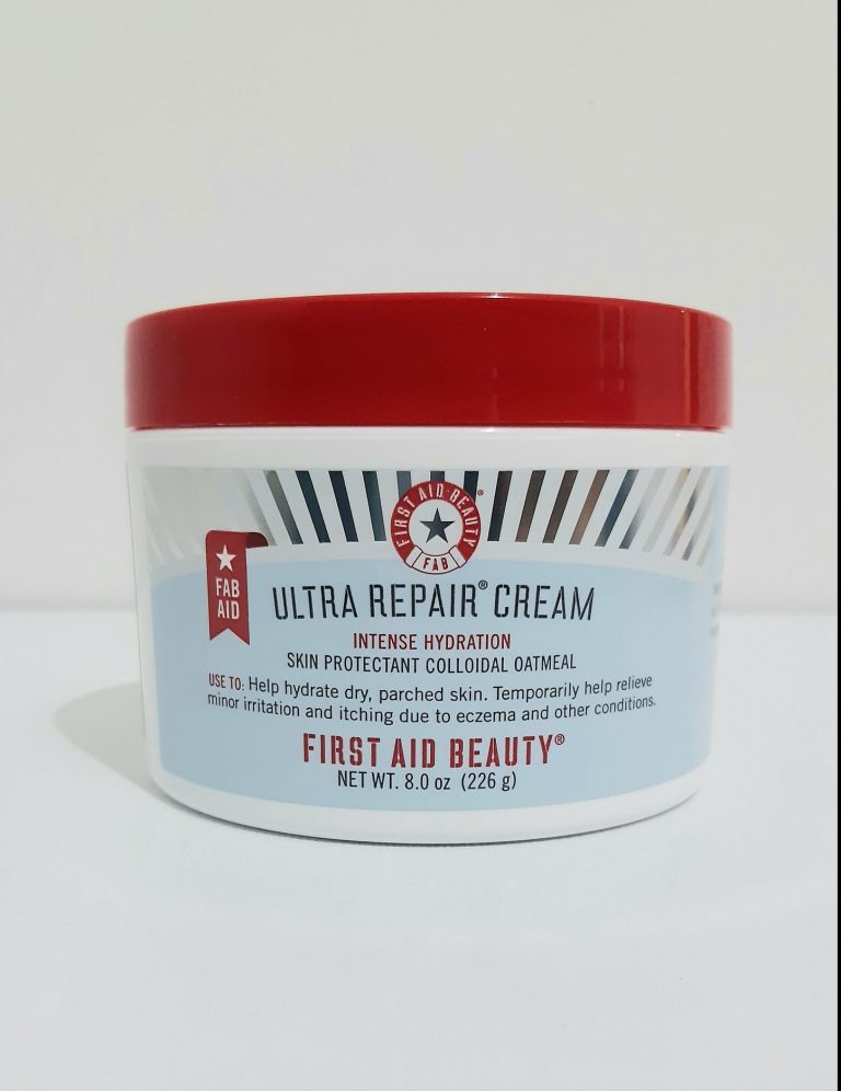 Ultra Repair Cream. Skin protectant colloidal oatmeal. First Aid Beauty