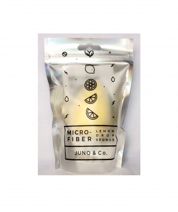 Microfiber Lemon Drop Sponge. Juno & Co.