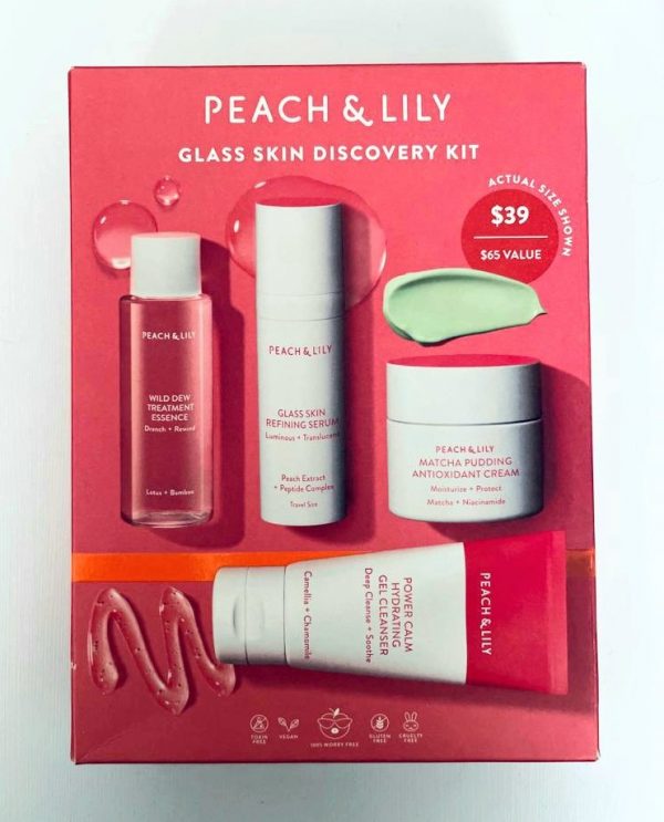 Glass Skin Discovery Kit. Peach and Lily.