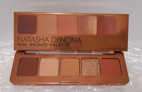 Mini bronze eyeshadow palette. Natasha Denona