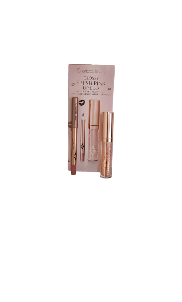 Glossy Fresh Pink lip duo. Charlotte Tilbury