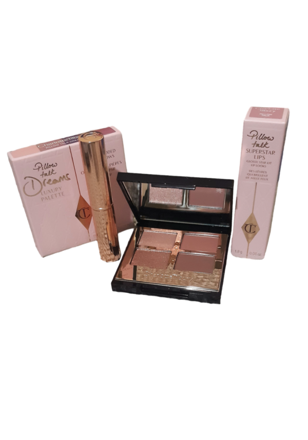Luxury Palette and lips pillow talk set. Charlotte Tilbury